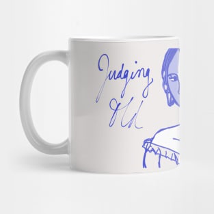 Judging You in Old Fashioned Mug